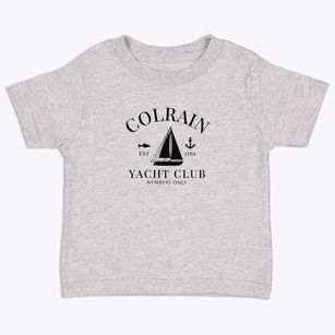 Colrain Massachusetts Yacht Club Toddler T-Shirt