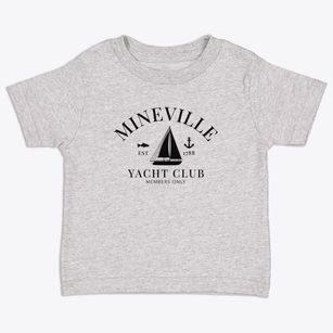 Mineville New York Yacht Club Toddler T-Shirt