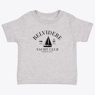 Belvidere Illinois Yacht Club Toddler T-Shirt