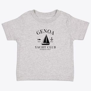 Genoa Nebraska Yacht Club Toddler T-Shirt