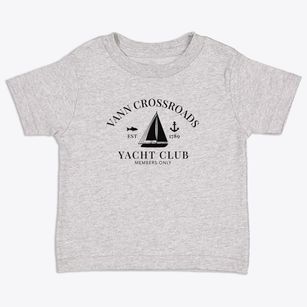 Vann Crossroads North Carolina Yacht Club Toddler T-Shirt