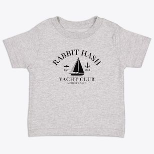 Rabbit Hash Kentucky Yacht Club Toddler T-Shirt