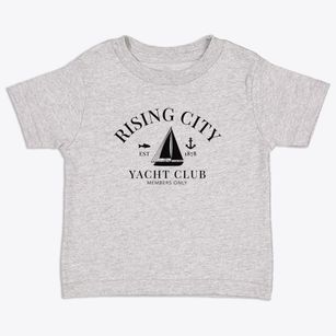 Rising City Nebraska Yacht Club Toddler T-Shirt