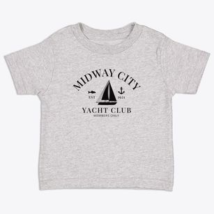 Midway City California Yacht Club Toddler T-Shirt