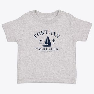 Fort Ann New York Yacht Club Toddler T-Shirt