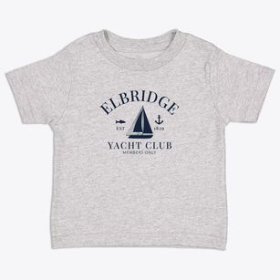Elbridge New York Yacht Club Toddler T-Shirt