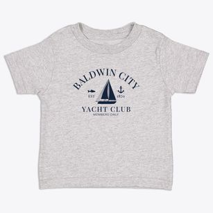 Baldwin City Kansas Yacht Club Toddler T-Shirt
