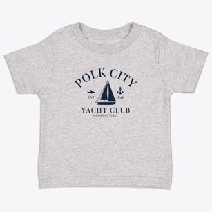 Polk City Iowa Yacht Club Toddler T-Shirt