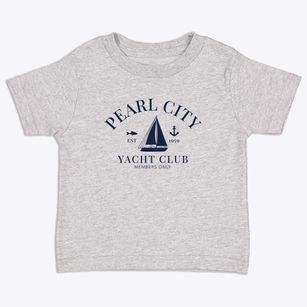 Pearl City Hawaii Yacht Club Toddler T-Shirt