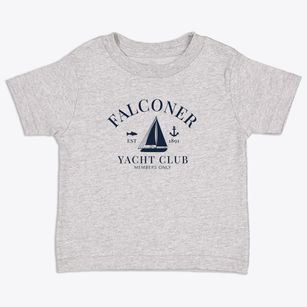 Falconer New York Yacht Club Toddler T-Shirt