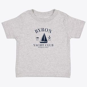 Byron New York Yacht Club Toddler T-Shirt