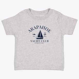 Arapahoe Wyoming Yacht Club Toddler T-Shirt