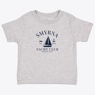 Smyrna New York Yacht Club Toddler T-Shirt