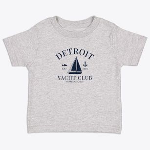Detroit Michigan Yacht Club Toddler T-Shirt