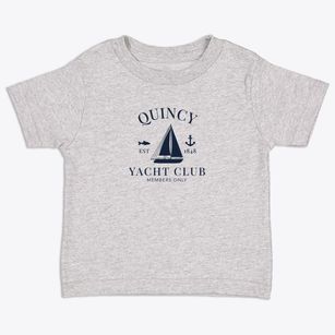 Quincy Wisconsin Yacht Club Toddler T-Shirt