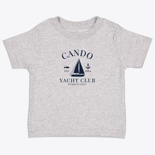 Cando North Dakota Yacht Club Toddler T-Shirt