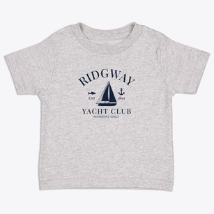 Ridgway Colorado Yacht Club Toddler T-Shirt