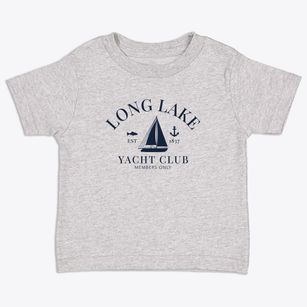 Long Lake New York Yacht Club Toddler T-Shirt