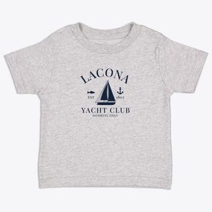 Lacona New York Yacht Club Toddler T-Shirt