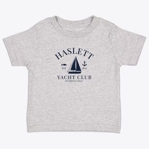 Haslett Michigan Yacht Club Toddler T-Shirt