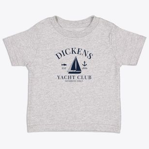 Dickens Iowa Yacht Club Toddler T-Shirt