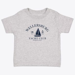 Wellersburg Pennsylvania Yacht Club Toddler T-Shirt