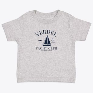 Verdel Nebraska Yacht Club Toddler T-Shirt