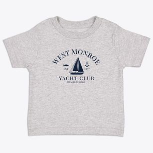 West Monroe Louisiana Yacht Club Toddler T-Shirt