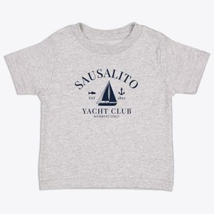 Sausalito California Yacht Club Toddler T-Shirt