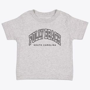 Folly Beach South Carolina Inline Toddler T-Shirt