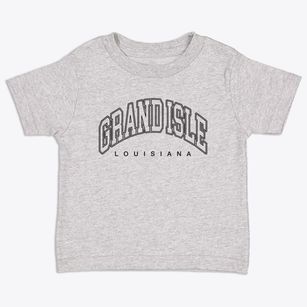 Grand Isle Louisiana Inline Toddler T-Shirt