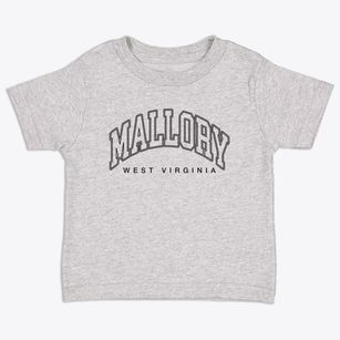 Mallory West Virginia Inline Toddler T-Shirt