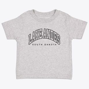 Lake Andes South Dakota Inline Toddler T-Shirt