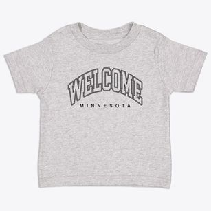 Welcome Minnesota Inline Toddler T-Shirt