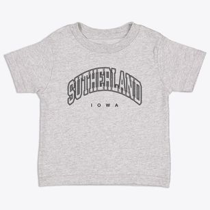Sutherland Iowa Inline Toddler T-Shirt