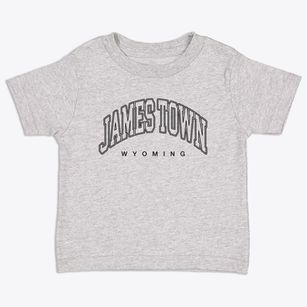 James Town Wyoming Inline Toddler T-Shirt