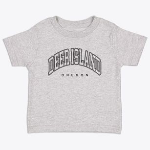 Deer Island Oregon Inline Toddler T-Shirt