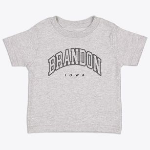 Brandon Iowa Inline Toddler T-Shirt