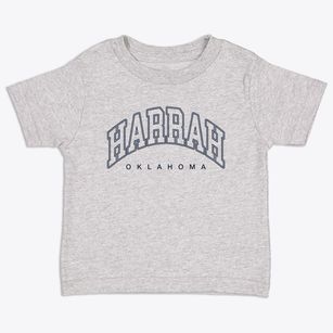 Harrah Oklahoma Inline Toddler T-Shirt