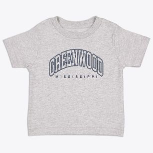 Greenwood Mississippi Inline Toddler T-Shirt