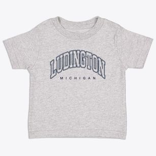 Ludington Michigan Inline Toddler T-Shirt