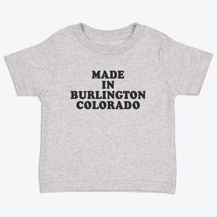 Burlington Colorado Classic 70s Toddler T-Shirt