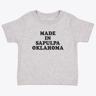 Sapulpa Oklahoma Classic 70s Toddler T-Shirt