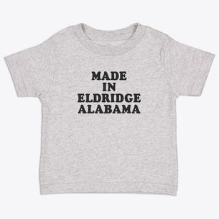 Eldridge Alabama Classic 70s Toddler T-Shirt