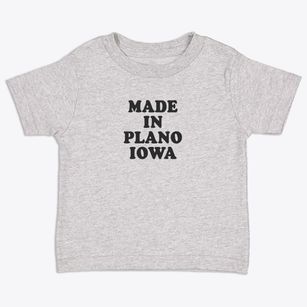 Plano Iowa Classic 70s Toddler T-Shirt