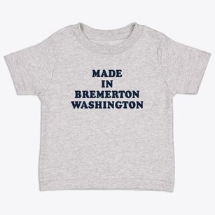 Bremerton Washington Classic 70s Toddler T-Shirt