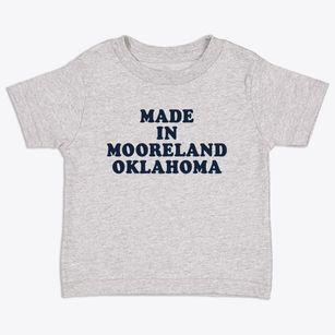 Mooreland Oklahoma Classic 70s Toddler T-Shirt
