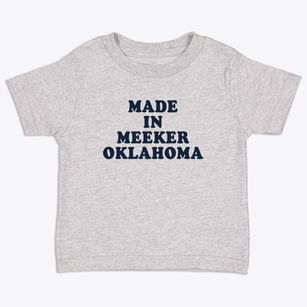 Meeker Oklahoma Classic 70s Toddler T-Shirt