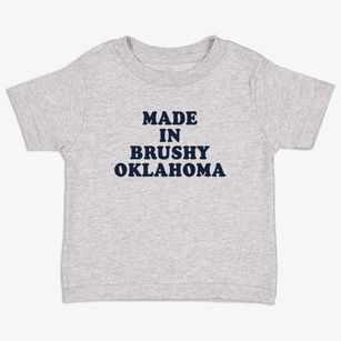 Brushy Oklahoma Classic 70s Toddler T-Shirt