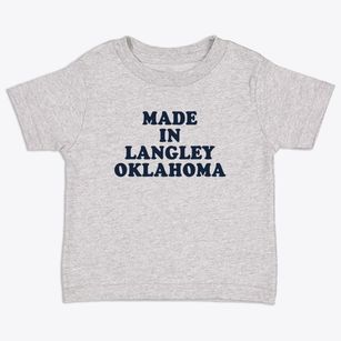 Langley Oklahoma Classic 70s Toddler T-Shirt